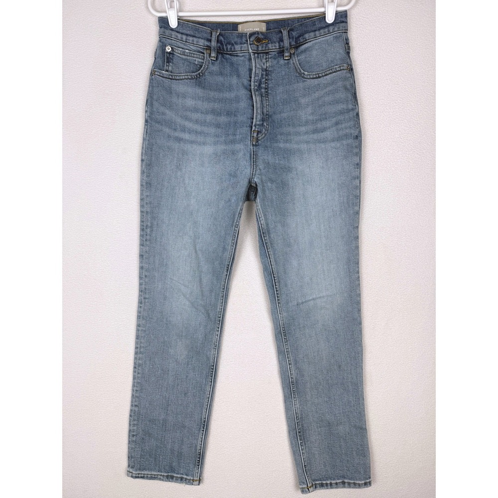 Everlane The Way-High Slim Jeans Womens 29 Short Blue High Rise Stretch Denim